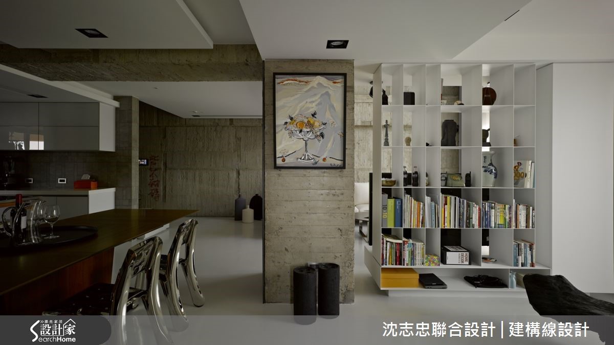 在沈志忠設計師的規劃下,Loft 風與現代風跳脫制式,